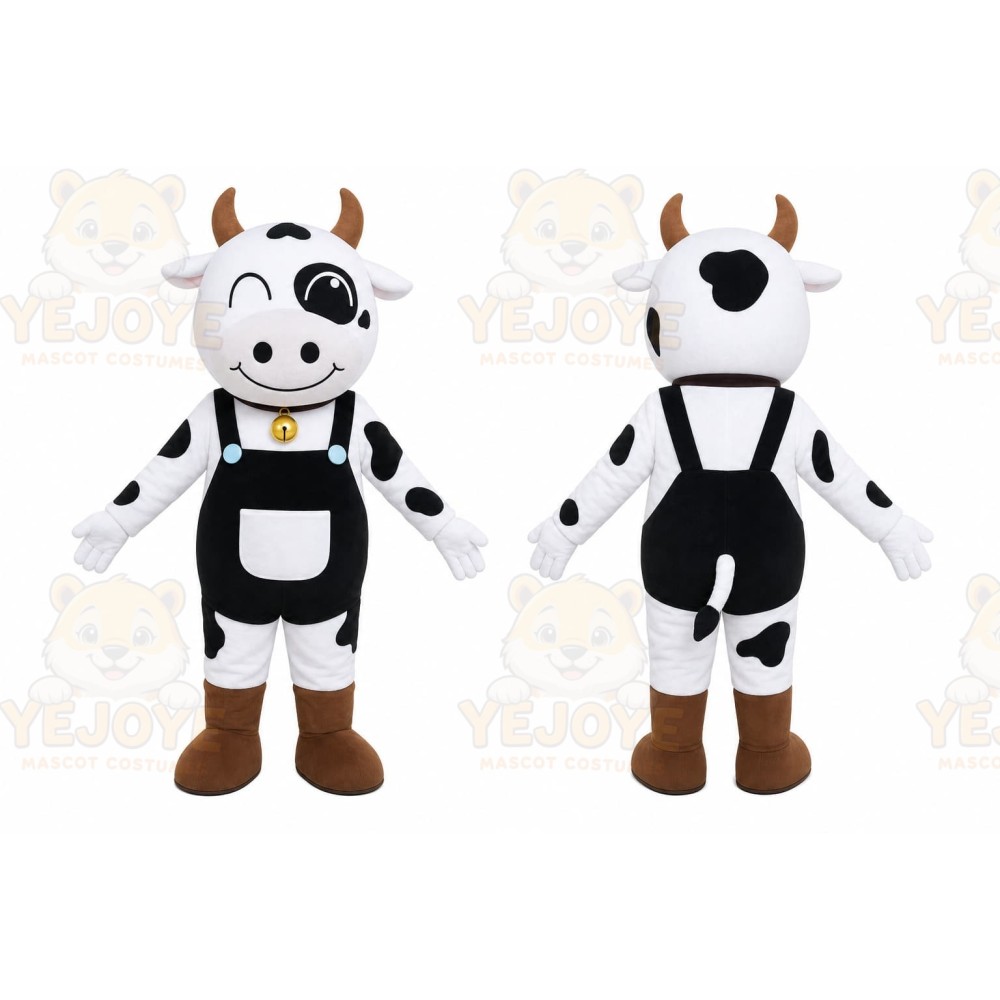 Cow Apron Mascot Costume
