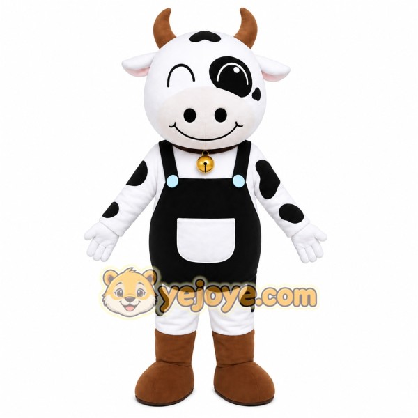 Cow Apron Mascot Costume Cow Apron Mascot Costume