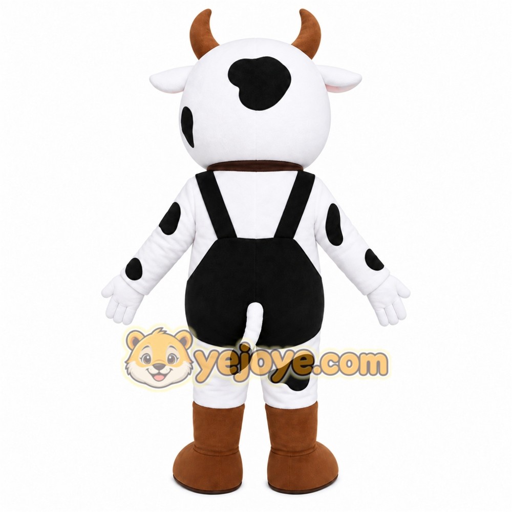 Cow Apron Mascot Costume Cow Apron Mascot Costume