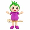Green Girl Mascot Costume Green Girl Mascot Costume