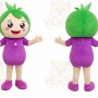 Green Girl Mascot Costume
