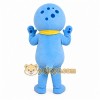 Blue Puppy Scarf Mascot Costume Blue Puppy Scarf Mascot Costume