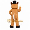 Top Hat Fox Mascot Costume Top Hat Fox Mascot Costume