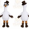 Top Hat Duck Mascot Costume