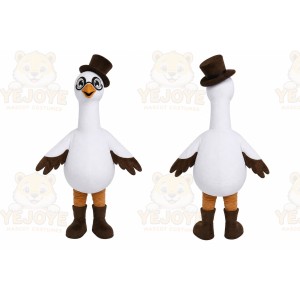 Top Hat Duck Mascot Costume
