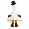 Top Hat Duck Mascot Costume Top Hat Duck Mascot Costume