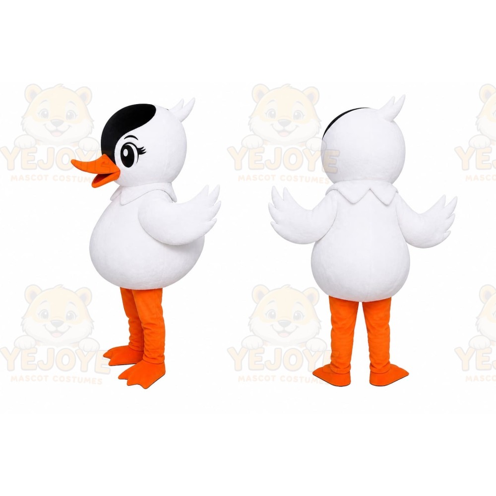 White Duck Mascot Costume