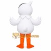 White Duck Mascot Costume White Duck Mascot Costume