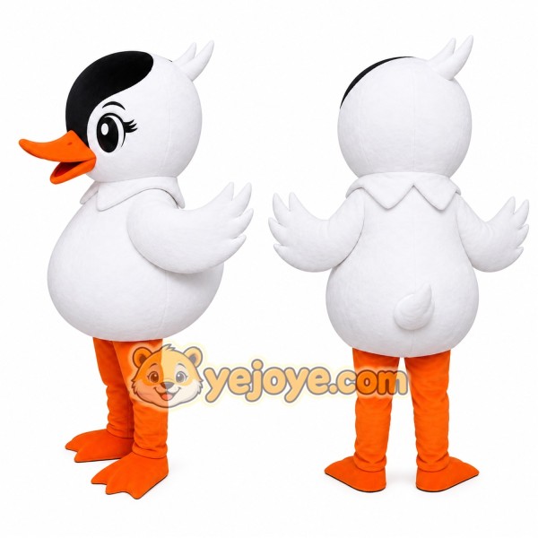 White Duck Mascot Costume