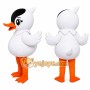 White Duck Mascot Costume
