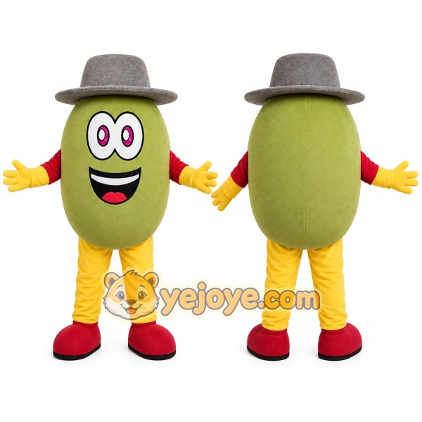 Green Character Mascot Costume
