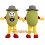 Green Character Mascot Costume