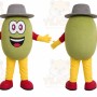 Green Character Mascot Costume