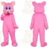 Pink Pig Mascot Costume
