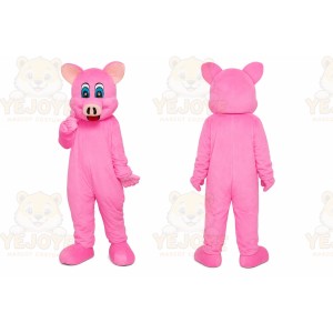 Pink Pig Mascot Costume