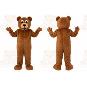 Brown Bear Mascot Costume