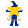 Yellow Star Wizard Mascot Costume Yellow Star Wizard Mascot Costume