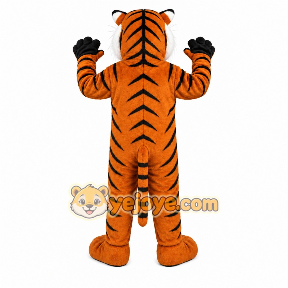 Orange Tiger Mascot Costume