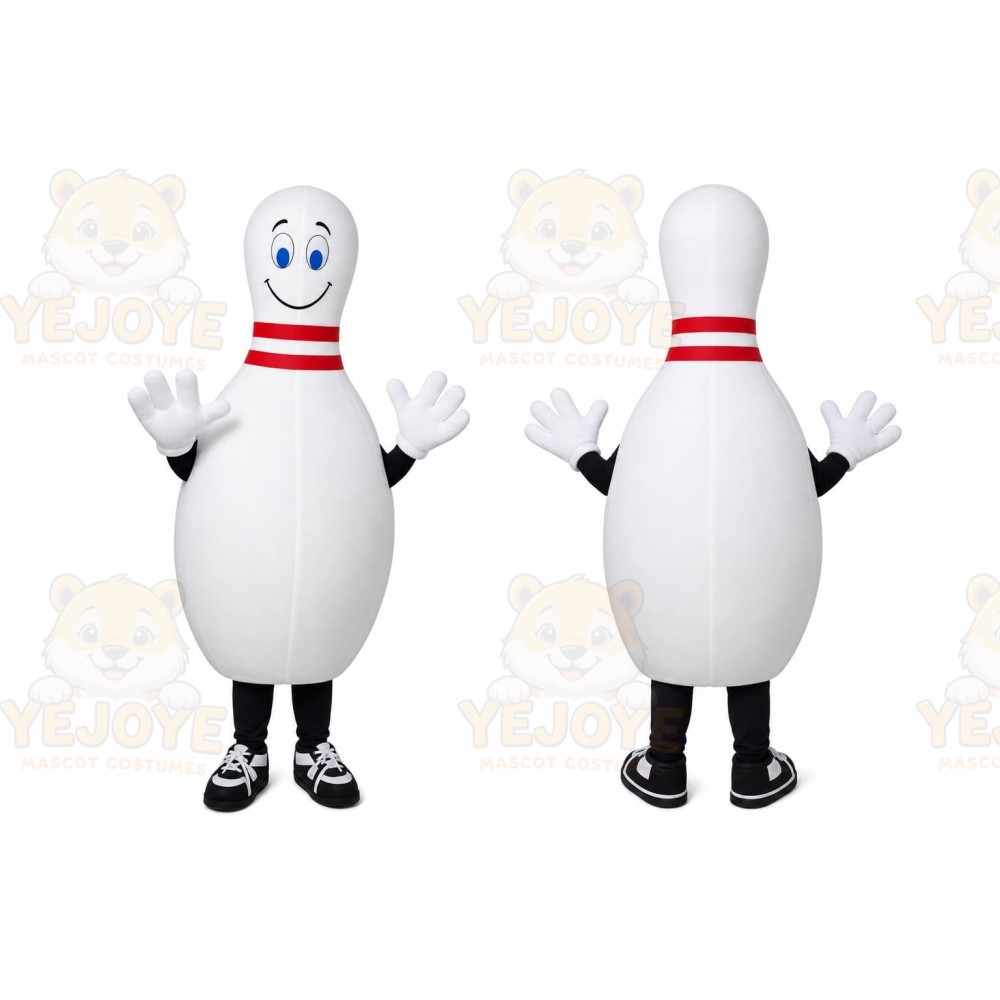 Bowling Pin Mascot Costume