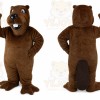 Brown Beaver Mascot Costume
