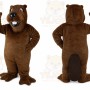 Brown Beaver Mascot Costume