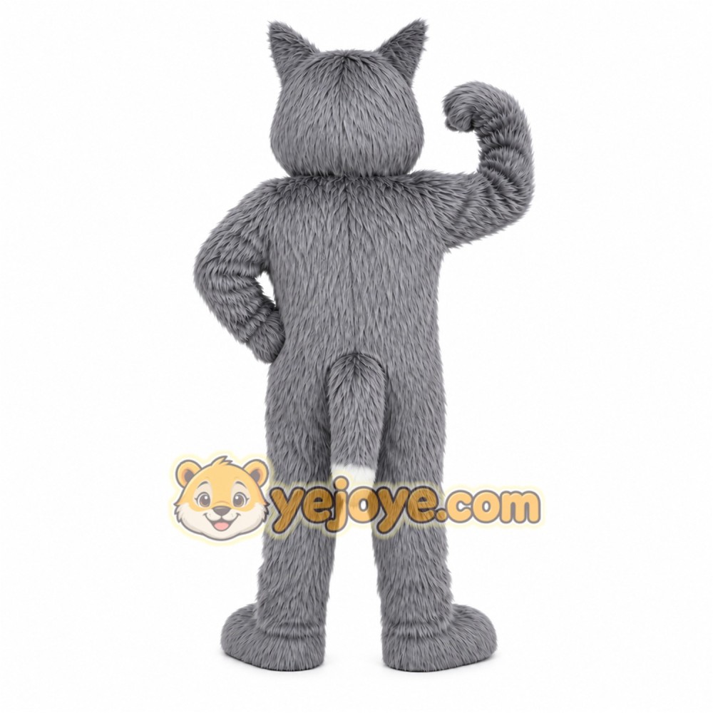 Gray Wolf Mascot Costume Gray Wolf Mascot Costume