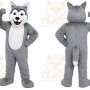 Gray Wolf Mascot Costume