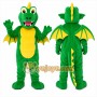 Green Dragon Mascot Costume