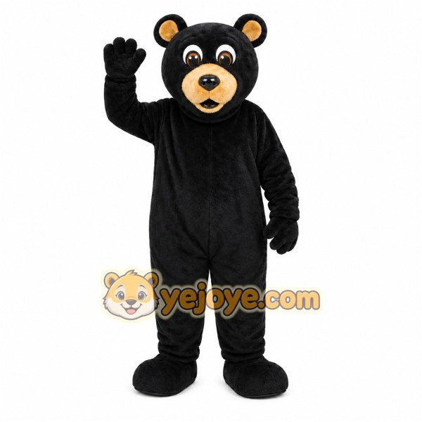 Black Bear Mascot Costume