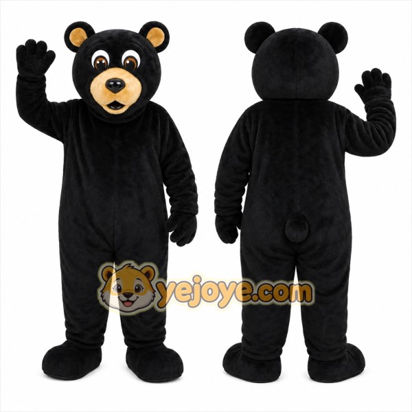 Black Bear Mascot Costume