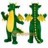 Green Dragon Mascot Costume Green Dragon Mascot Costume