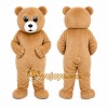 Tan Teddy Bear Mascot Costume Tan Teddy Bear Mascot Costume
