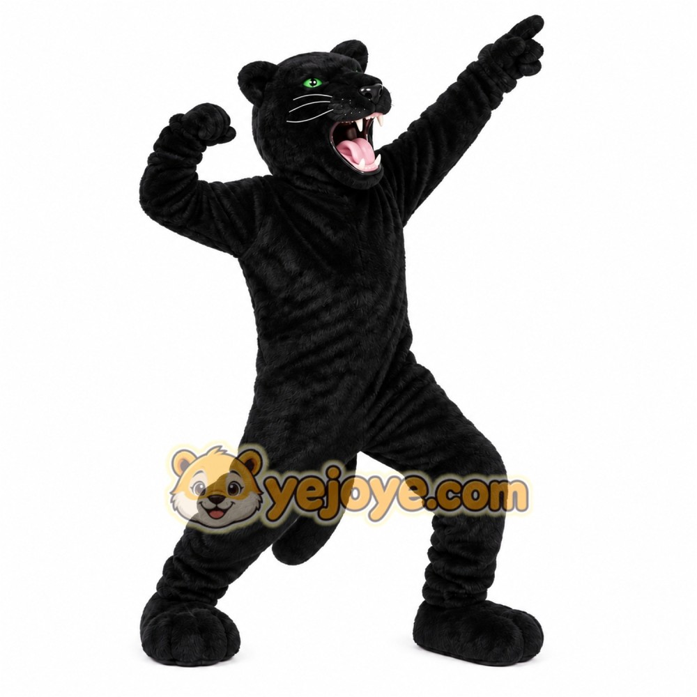 Black Panther Mascot Costume Black Panther Mascot Costume