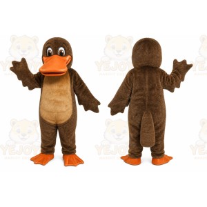 Brown Duck Mascot Costume