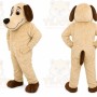 Beige Puppy Mascot Costume