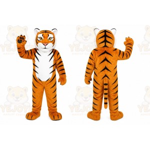 Orange Tiger Mascot Costume