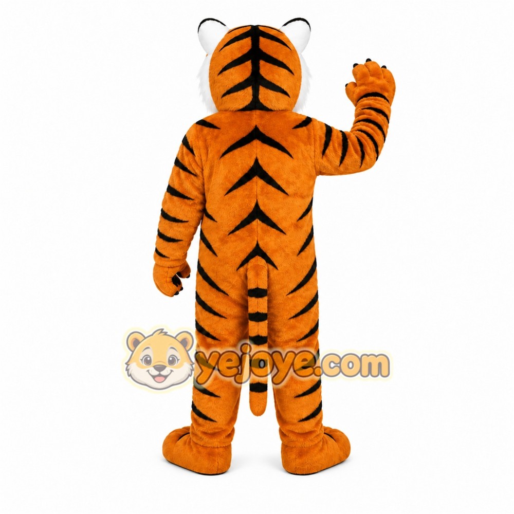 Orange Tiger Mascot Costume Orange Tiger Mascot Costume
