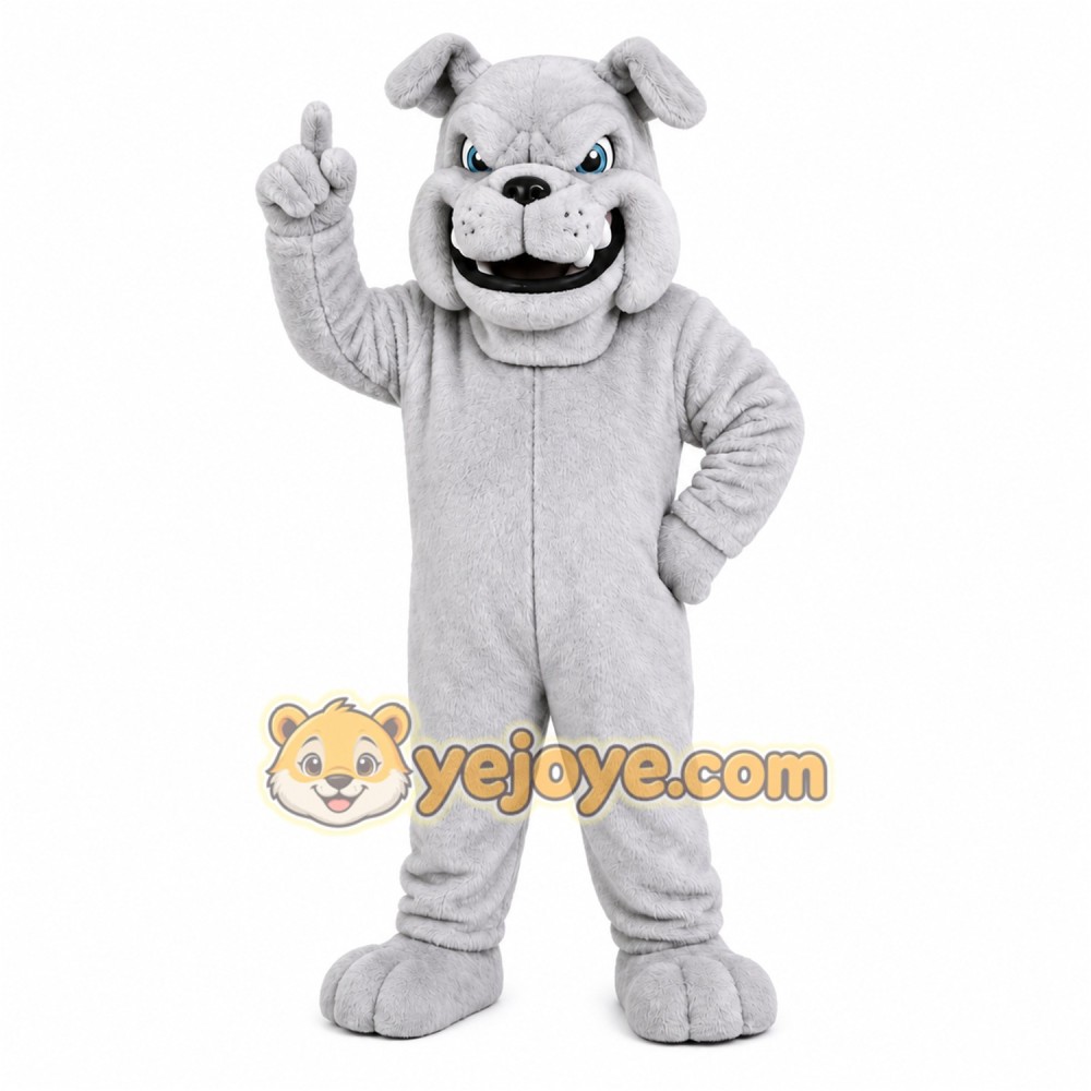 White Husky Mascot Costume White Husky Mascot Costume