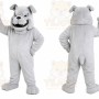 White Husky Mascot Costume