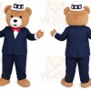 Captain Bear Mascot Costume