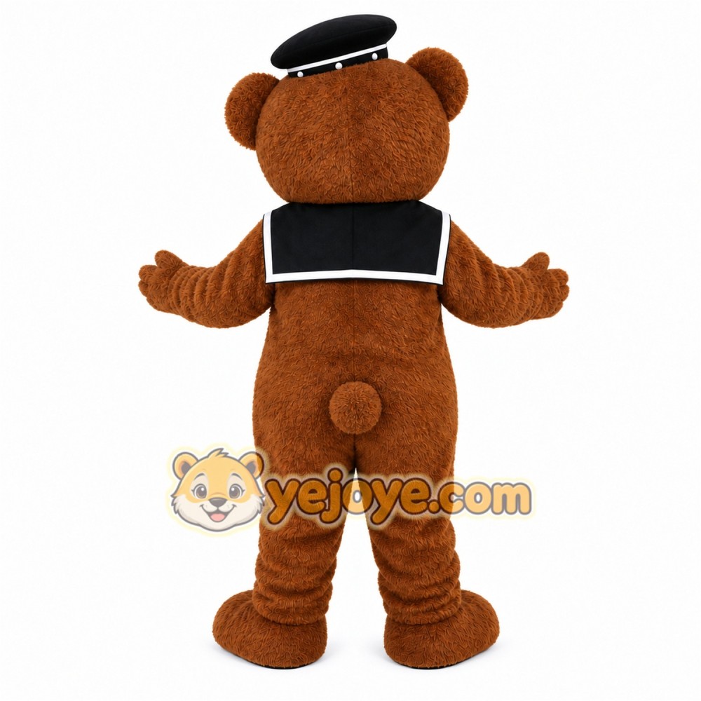 Sailor Bear Mascot Costume Sailor Bear Mascot Costume