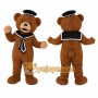 Sailor Bear Mascot Costume
