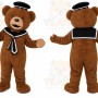 Sailor Bear Mascot Costume