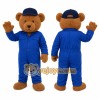 Blue Bear Mascot Costume Blue Bear Mascot Costume