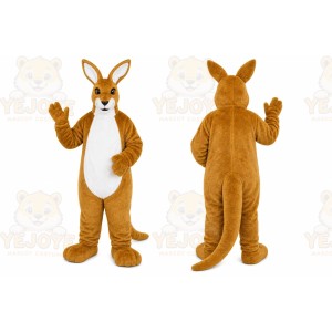 Brown Kangaroo Mascot Costume