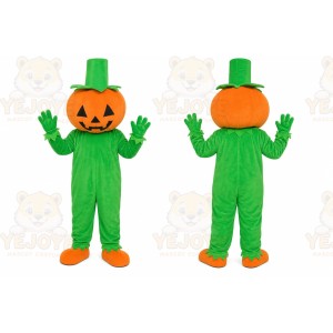 Pumpkin Farmer Mascot Costume