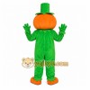 Pumpkin Farmer Mascot Costume Pumpkin Farmer Mascot Costume