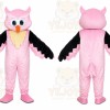 Pink Owl Mascot Costume
