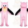 Pink Owl Mascot Costume