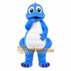 Blue Dinosaur Mascot Costume Blue Dinosaur Mascot Costume